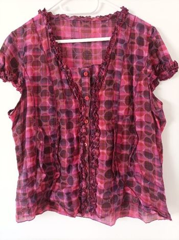 Chemisier manches courtes