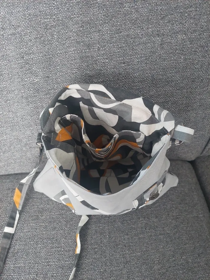 Sac bandoulière recyclé - photo numéro 5