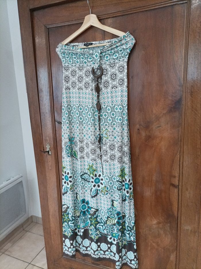 Robe longue été la Halle aux vêtements multicolore