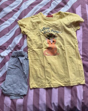 Pyjama été chat