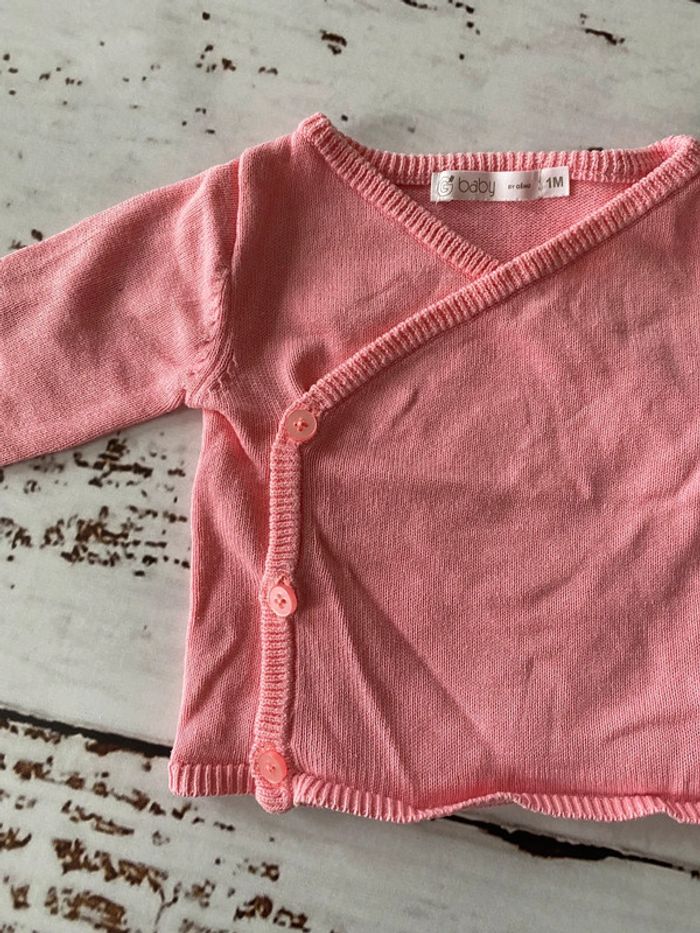 Gilet cache coeur bébé - photo numéro 2