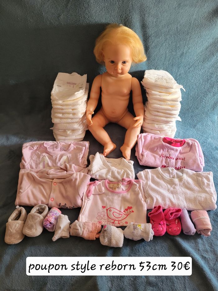 Poupon style reborn fille