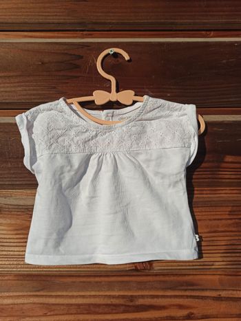 T-shirt bébé fille 3 mois