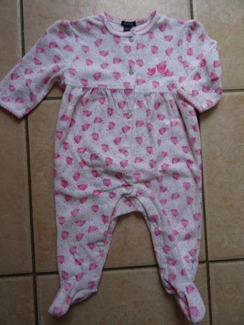 Pyjama motif cages à oiseaux 9 mois