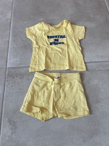 Ensemble garçon 9 mois 