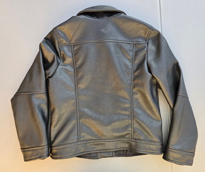 Veste de style motard  motard 8-9 ans fille H&M - photo numéro 9