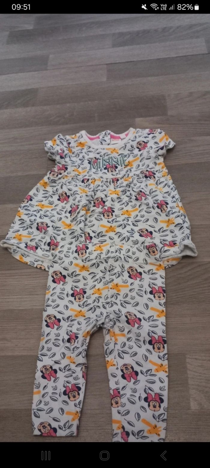 Ensemble minnie 2 pieces tunique leegins