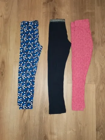 Lot legging fille 7ans