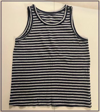 Débardeur Marcel tex taille 6-8 ans garçon été