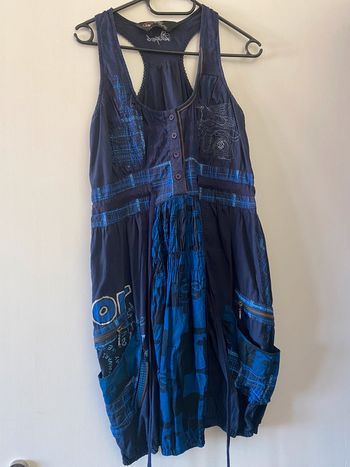 Robe Desigual bleue Taille 38