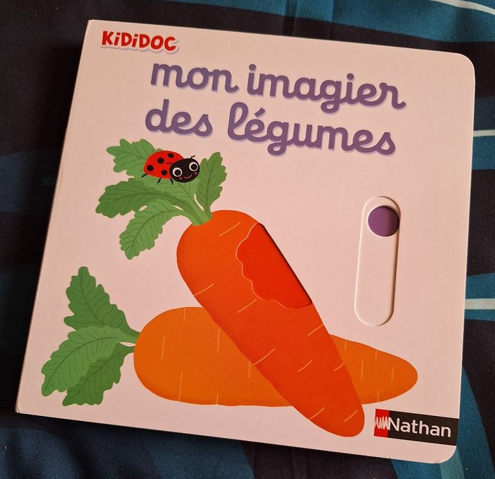 Livre Kididoc "Mon Imagier des légumes" - photo numéro 2
