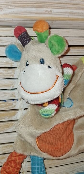 Vache colorée carré