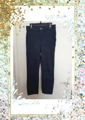 Pantalon bleu foncé marine calzedonia taille S 36