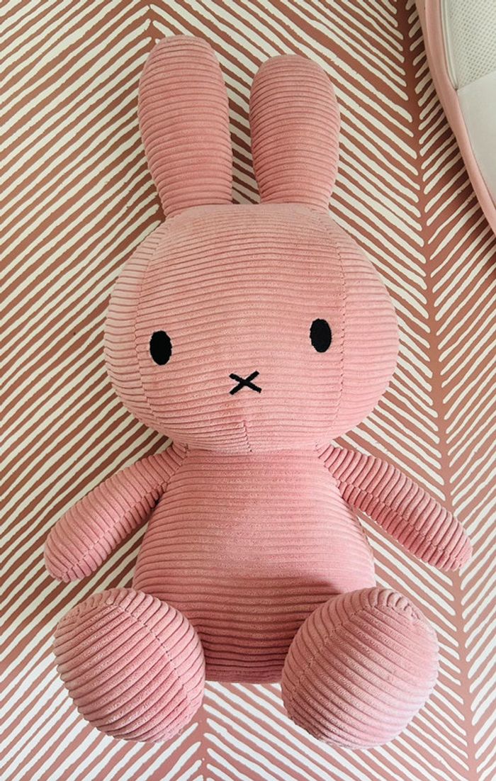 Nijntje Miffy peluche rose 50 cm 🧸