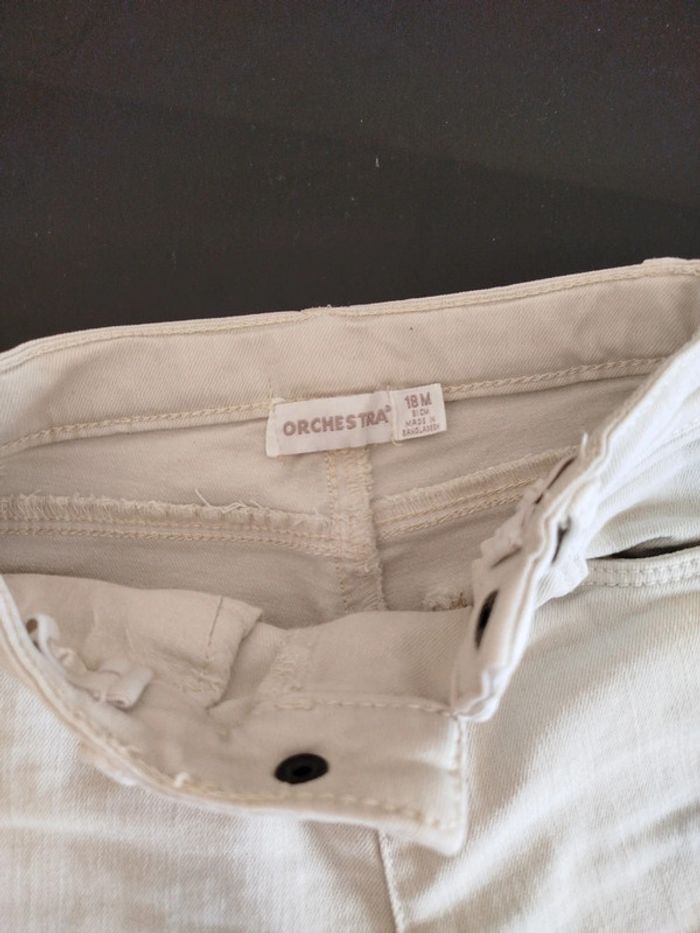 Jeans crème - photo numéro 2