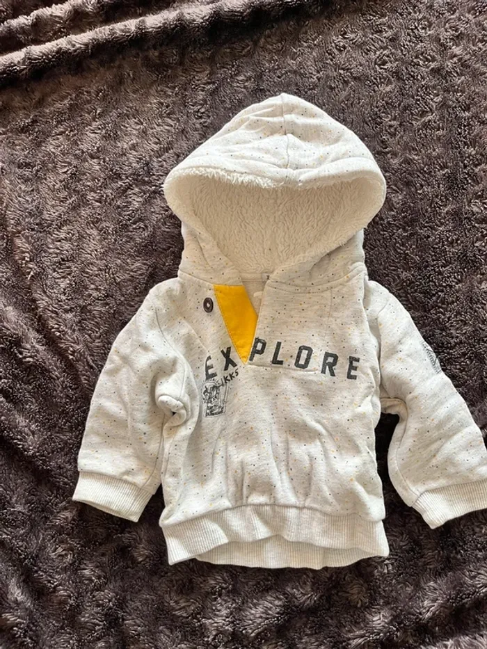 Sweat à capuche IKKS 12 mois