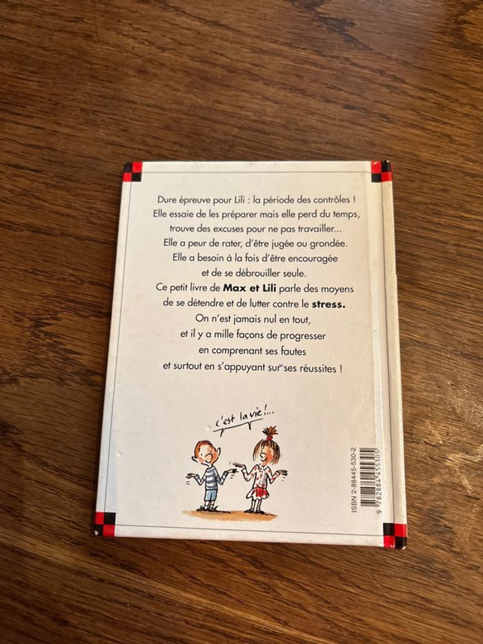 Livre, Lily a peur des contrôles - photo numéro 2