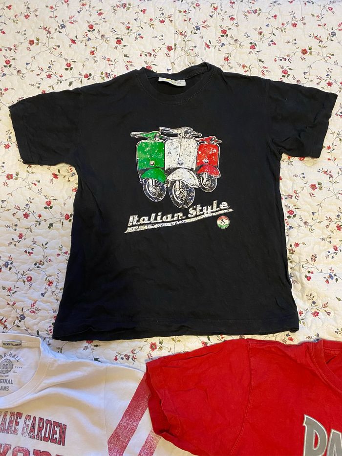 Lot de 3 tee-shirts garçon 10 ans - photo numéro 4