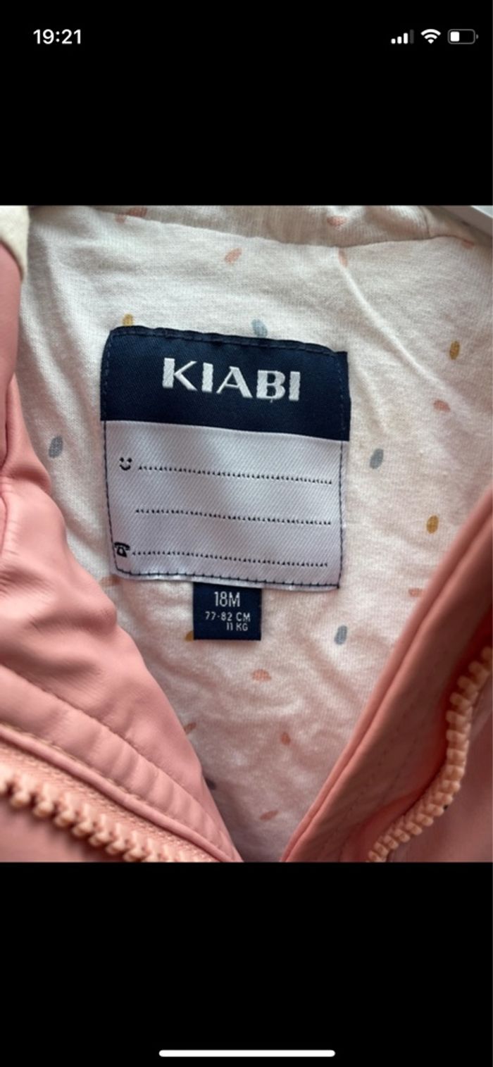 Parka rose  kiabi - photo numéro 3