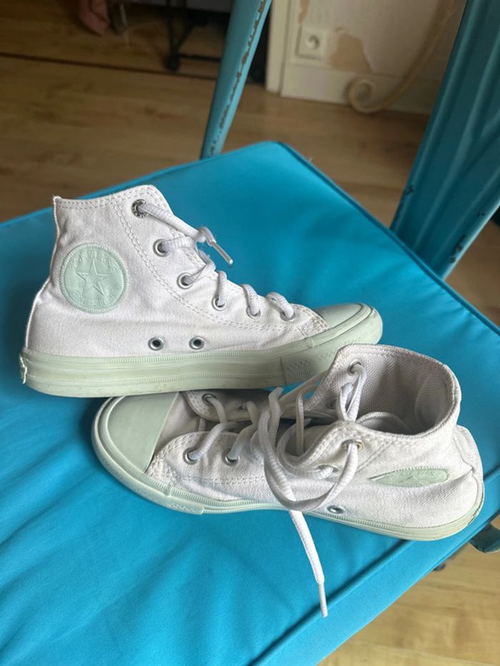 Basket converse blanche - photo numéro 5