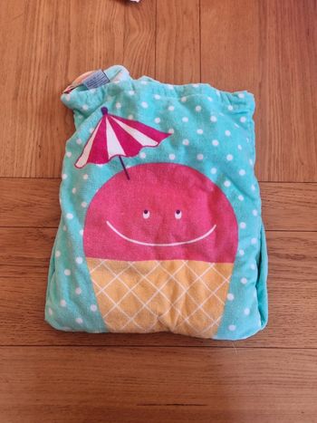 Sac serviette carré blanc