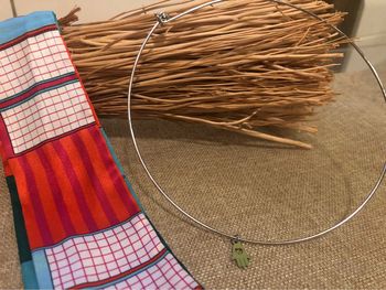 Collier argenté breloque main Fatima💖