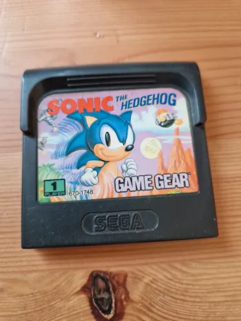 Jeu Sonic The Hedgehog Sega Game Gear