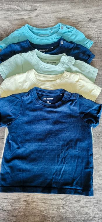 Lot de t shirts bébé garçon
