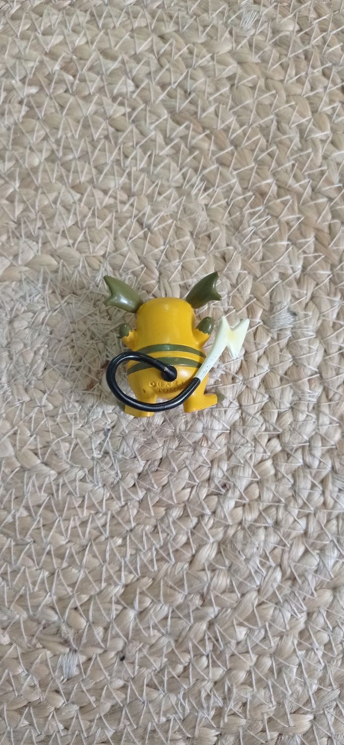 Figurine, Pokémon, Nintendo, Tomy, Raichu, vintage, BEG - photo numéro 2