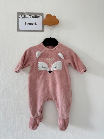 Dors bien / pyjama / grenouillère - taille 1 mois 🌸