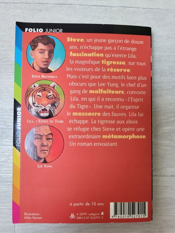 Livre l'esprit du tigre - photo numéro 2