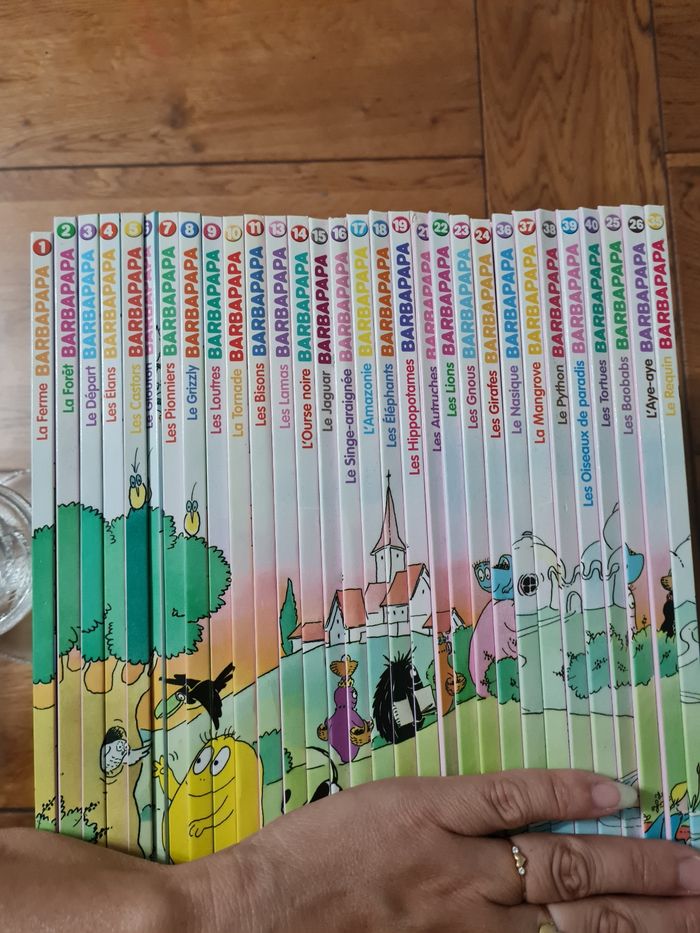 Lot 30 livres Barbe a Papa