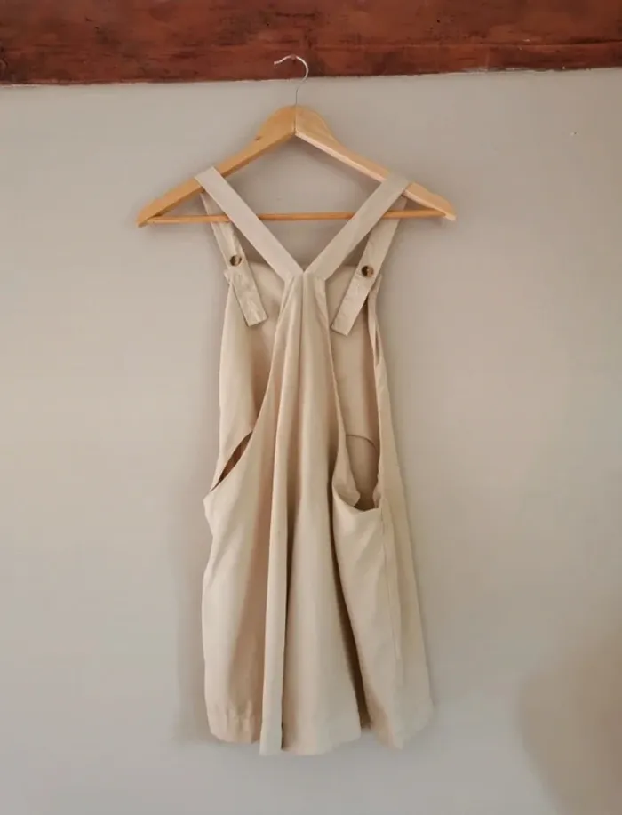 Salopette short beige American Vintage - photo numéro 5