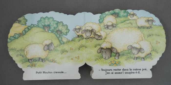 Joli livre cartonné "Un tout petit mouton" - photo numéro 2