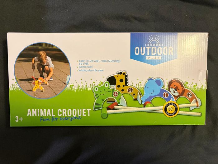 Outdoor Play Croquet Animaux - photo numéro 2