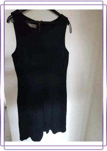 Robe droite noire
