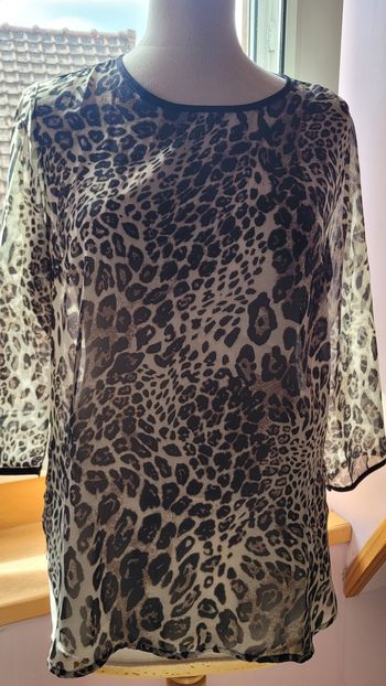 Maillot manches longues transparent 