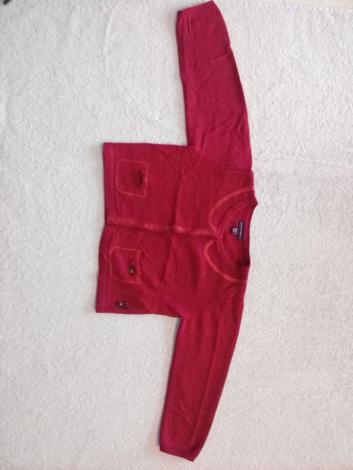 Gilet Sergent Major 12-18 mois (réf perso F-E46)(familleac72)