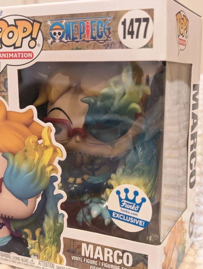 Funko Pop! Animation One Piece Marco 1477 Exclusive - photo numéro 2