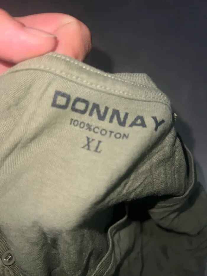 T-shirt Donnay Taille XL 100% coton - photo numéro 4