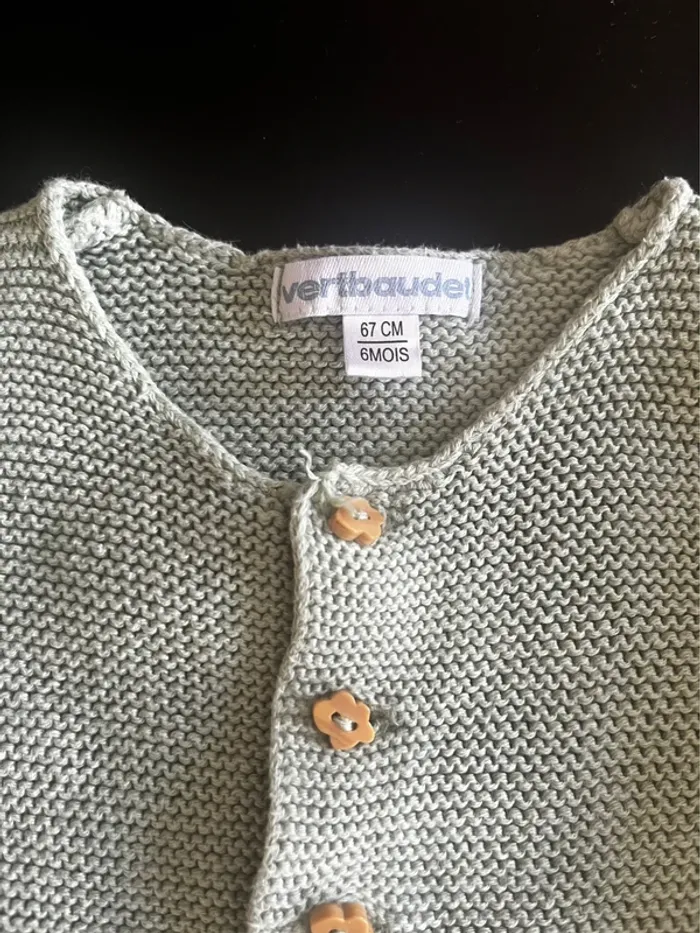 Gilet en laine 6 mois - photo numéro 2