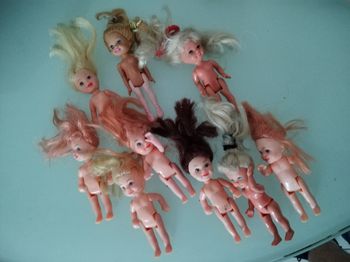 Lot de Petites  poupée