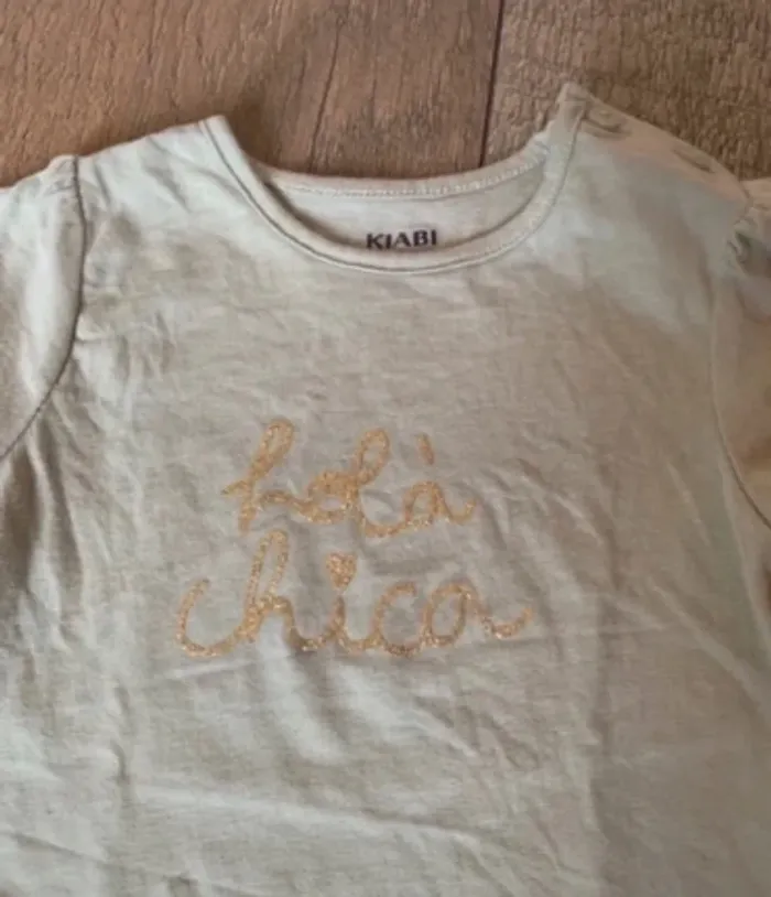 Top vert sauge 6 mois - photo numéro 2