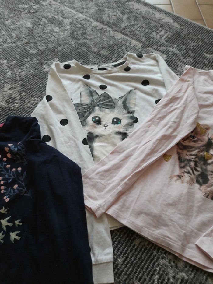 Lot de 3 tee-shirts H&M - photo numéro 3