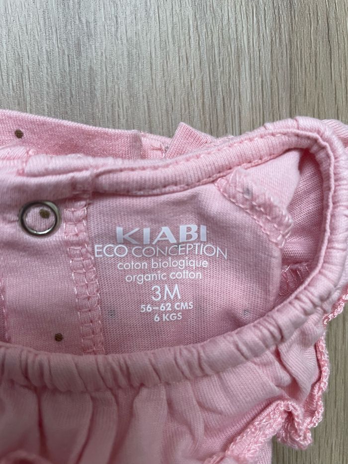 Tee shirts Kiabi rose 3 mois - photo numéro 4