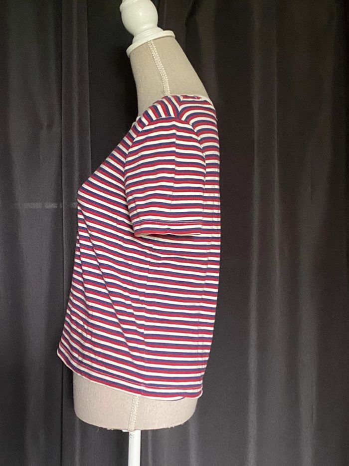 T-Shirt façon marinière Monoprix - photo numéro 5