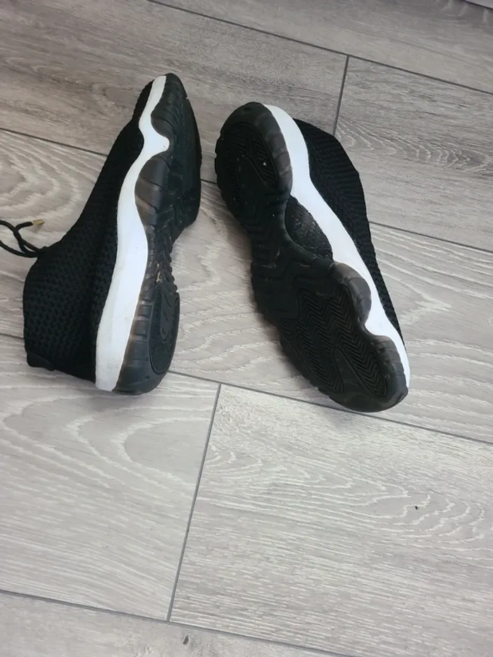 Baskets Jordan noires tissu 42.5 - photo numéro 5