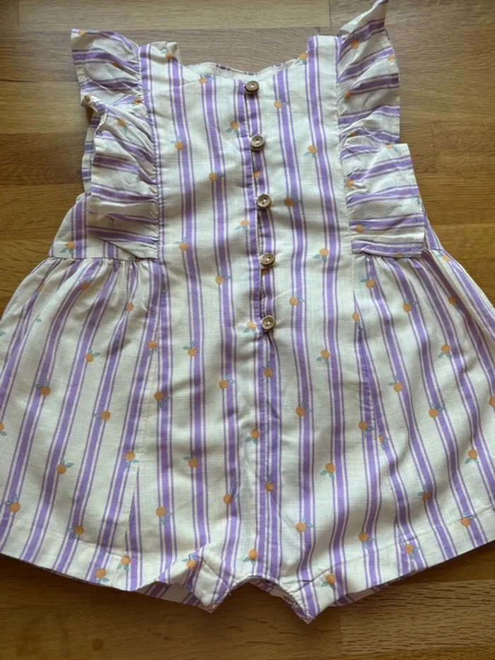 Belle barboteuse sergent major 9 mois comme neuve