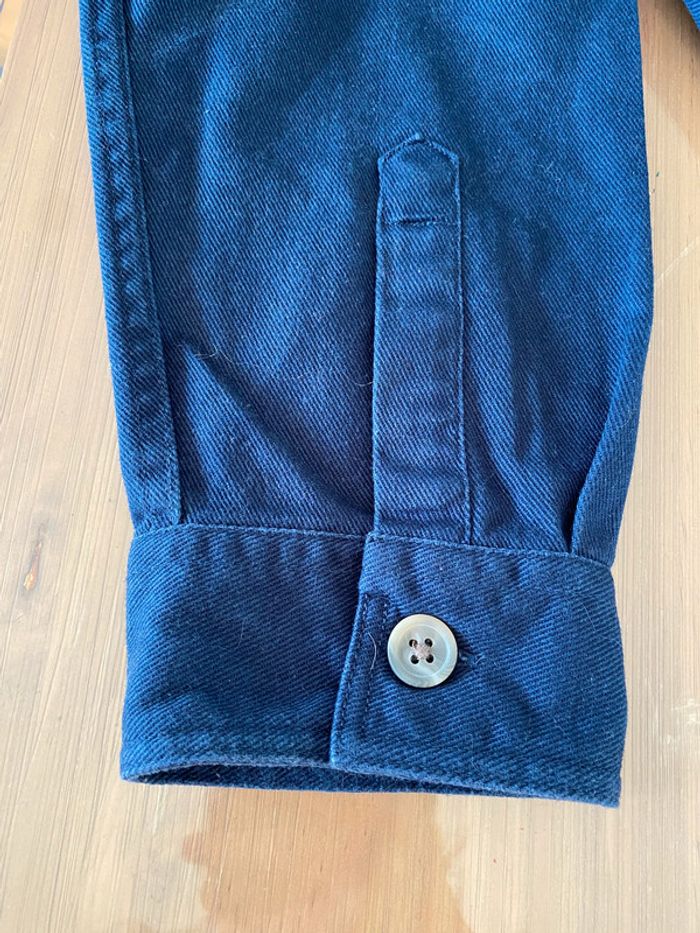 Chemise Kiabi Regular Fit bleue marine taille S - photo numéro 5