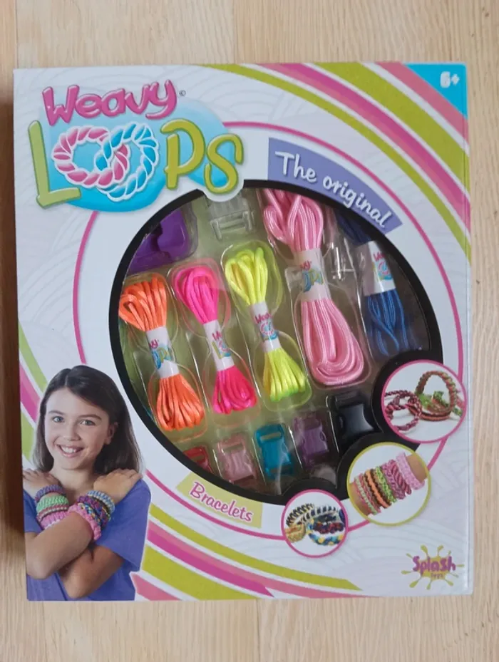 Kit pour réaliser des bracelets Weavy Loops Neuf